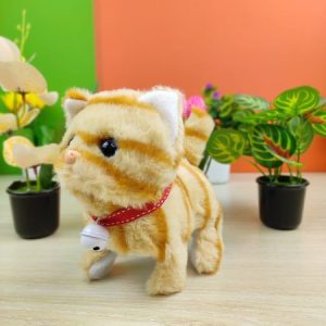 Electric Moving and Meowing Plush Cats (BROWN MIXED)